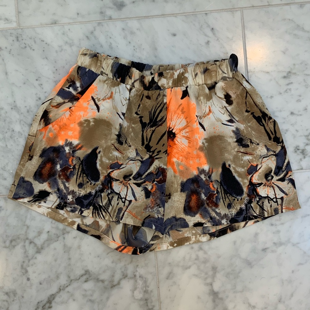 Womens patterned shorts